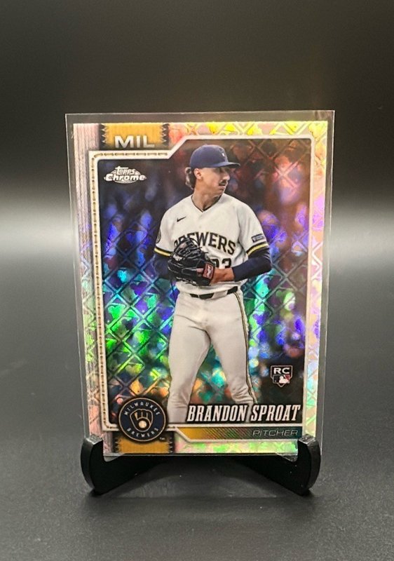 2026 Topps Chrome Logofractor Edition #59 Brandon Sproat