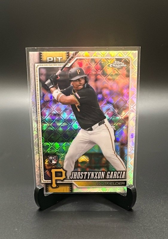 2026 Topps Chrome Logofractor Edition #70 Jhostynxon Garcia