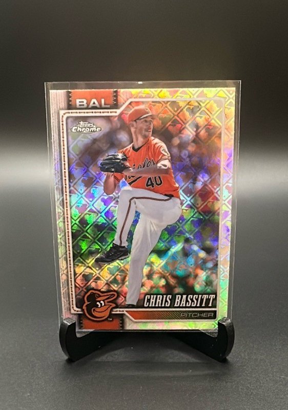 2026 Topps Chrome Logofractor Edition #42 Chris Bassitt