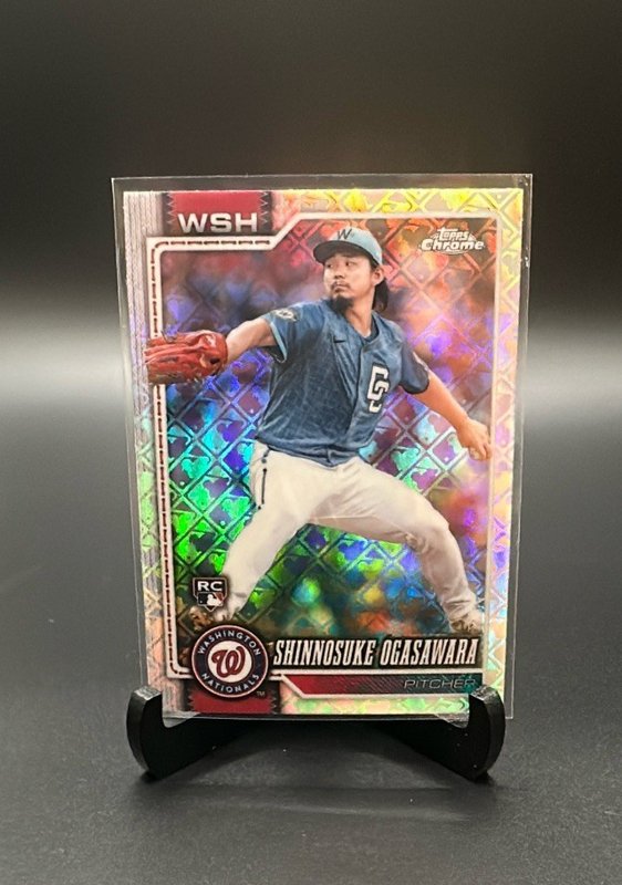 2026 Topps Chrome Logofractor Edition #64 Shinnosuke Ogasawara