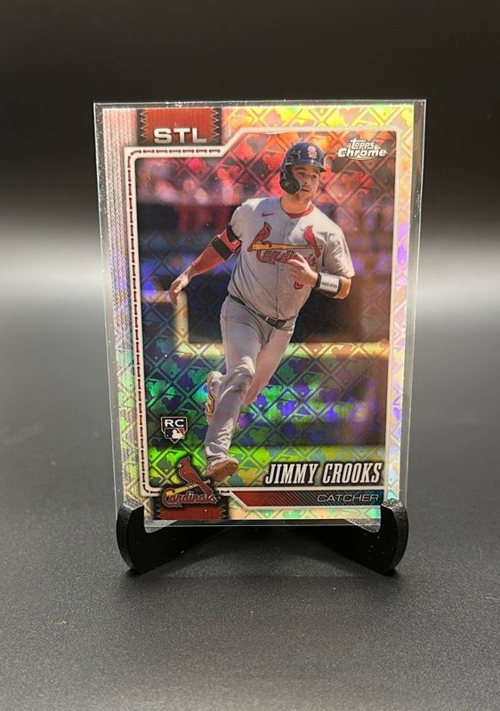 2026 Topps Chrome Logofractor Edition #291 Jimmy Crooks