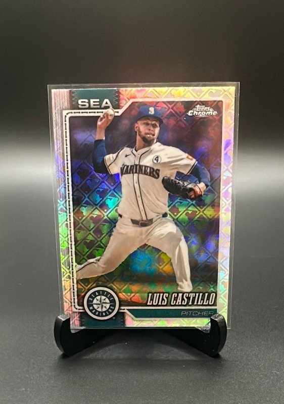 2026 Topps Chrome Logofractor Edition #62 Luis Castillo