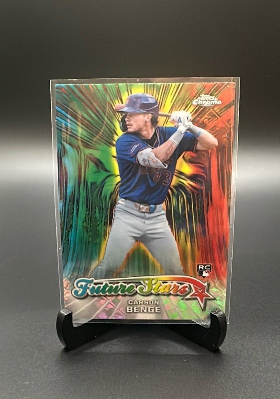 2026 Topps Chrome #FS-10 Carson Benge Future Stars Logofractor