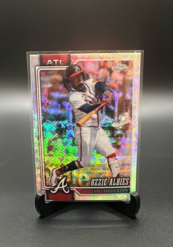 2026 Topps Chrome Logofractor Edition #297 Ozzie Albies