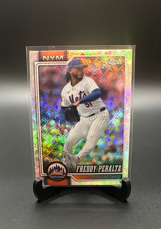 2026 Topps Chrome Logofractor Edition #67 Freddy Peralta