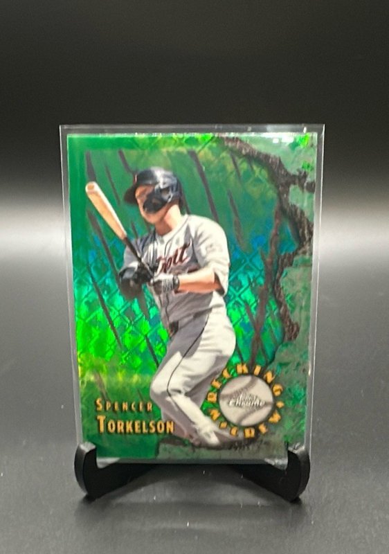 2026 Topps Chrome Spencer Torkelson Wrecking Crew Green  #/99 Logofractor