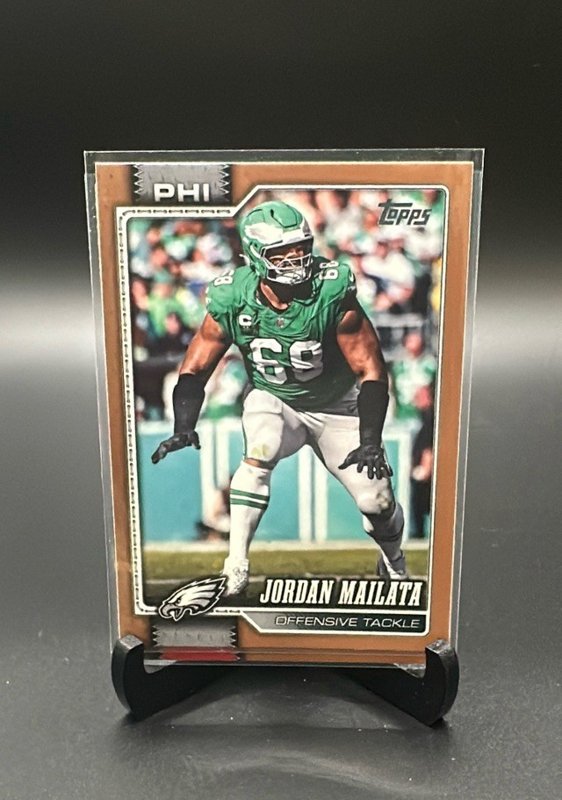 2026 Topps Flagship #166 Jordan Mailata Gold #/2026