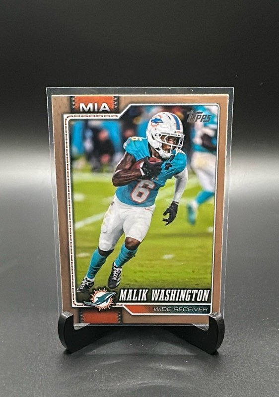 2026 Topps Flagship #123 Malik Washington Gold #/2026