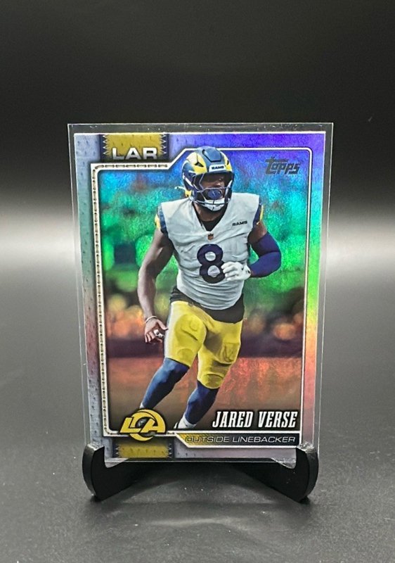 2026 Topps Flagship #231 Jared Verse Rainbow Foil