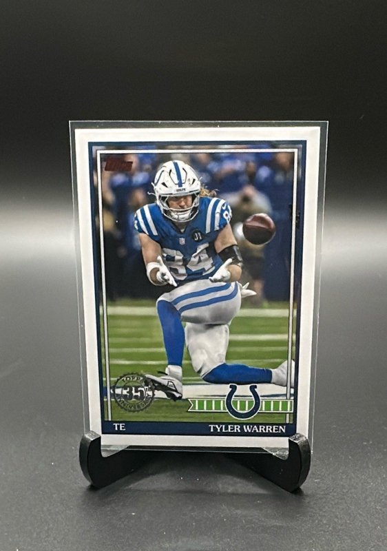 2026 Topps Flagship #91TF-48 Tyler Warren 1991 Topps Football
