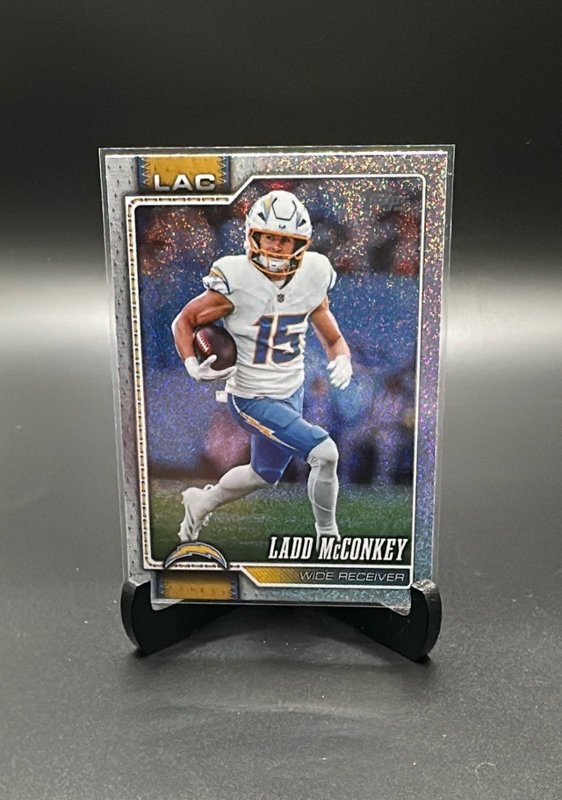 2026 Topps Flagship #104 Ladd McConkey Sandglitter