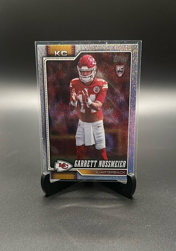 2026 Topps Flagship #303 Garrett Nussmeier Sandglitter