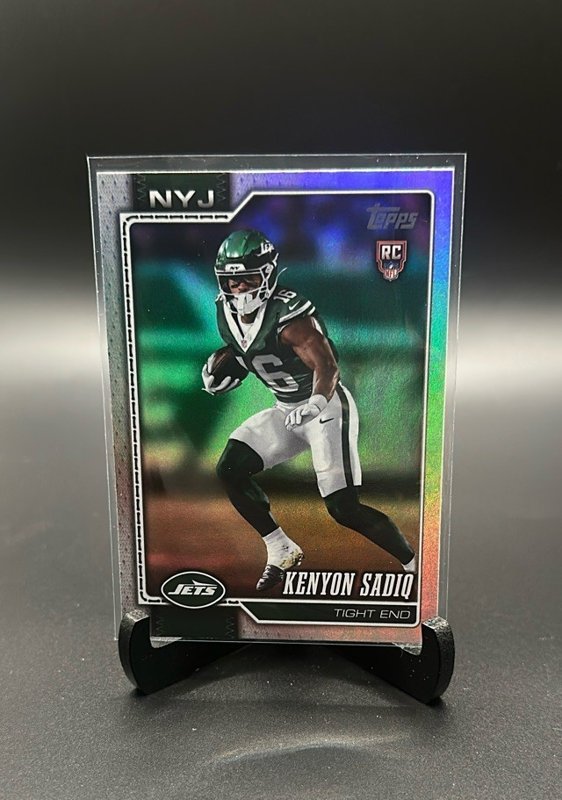2026 Topps Flagship #338 Kenyon Sadiq Rainbow Foil