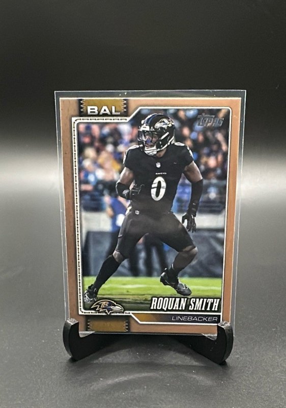 2026 Topps Flagship #17 Roquan Smith Gold #/2026