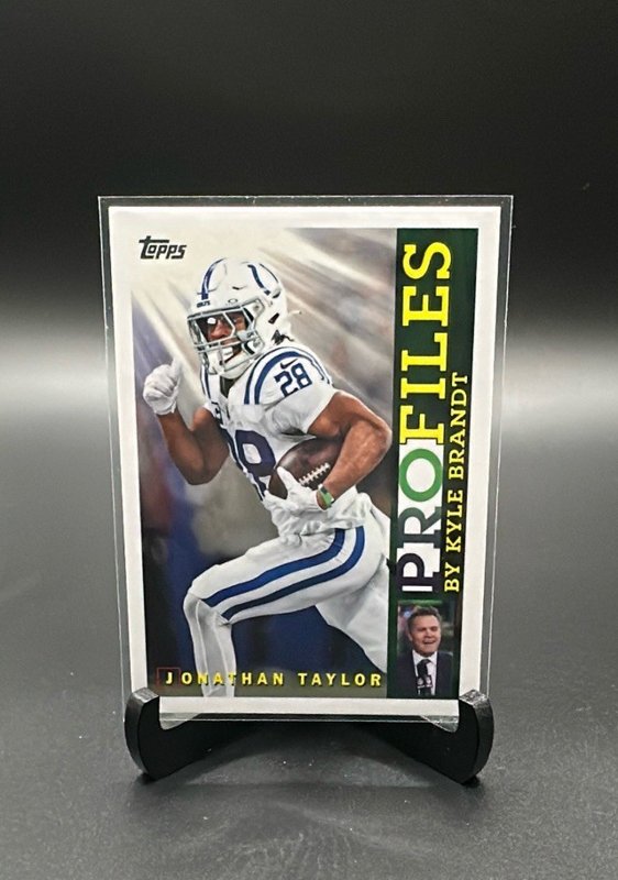2026 Topps Flagship #TP-8 Jonathan Taylor Topps Profiles