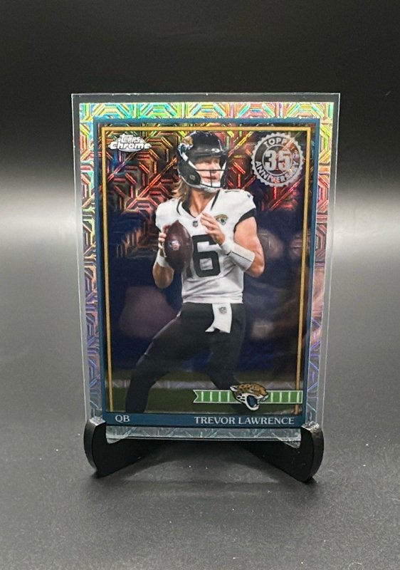 2026 Topps Flagship #91TC-10 Trevor Lawrence 1991 Topps Football Chrome