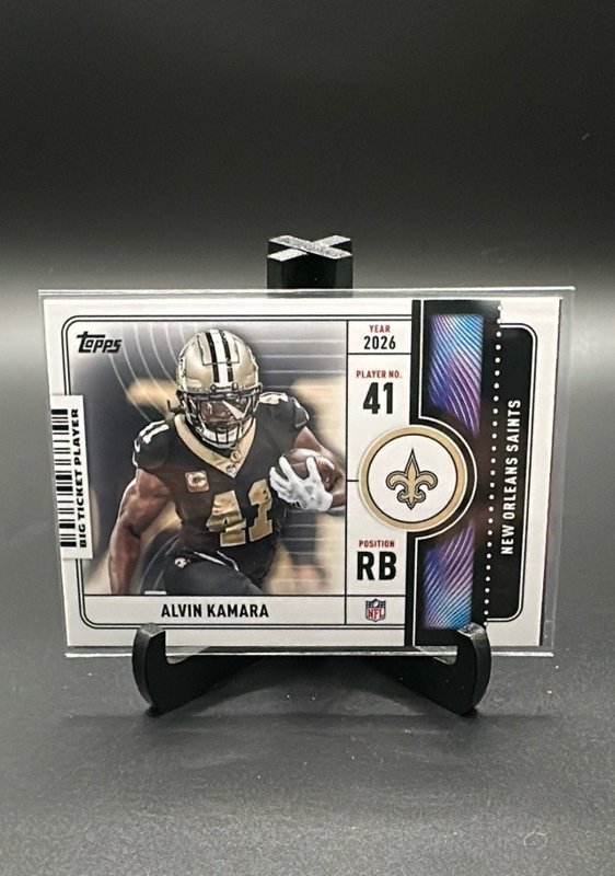 2026 Topps Flagship #BTP-25 Alvin Kamara Big Ticket Players
