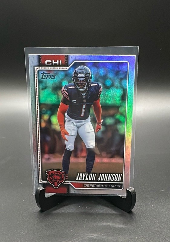 2026 Topps Flagship #38 Jaylon Johnson Rainbow Foil