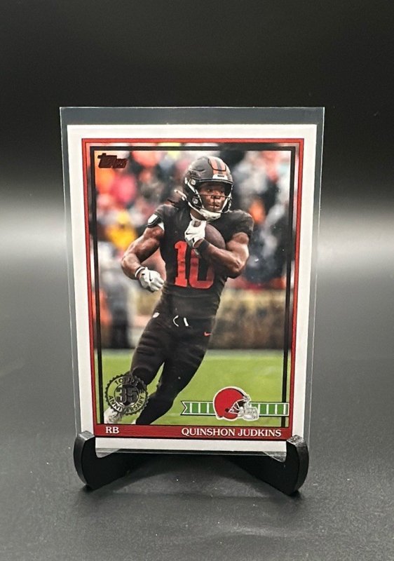 2026 Topps Flagship #91TF-25 Quinshon Judkins 1991 Topps Football