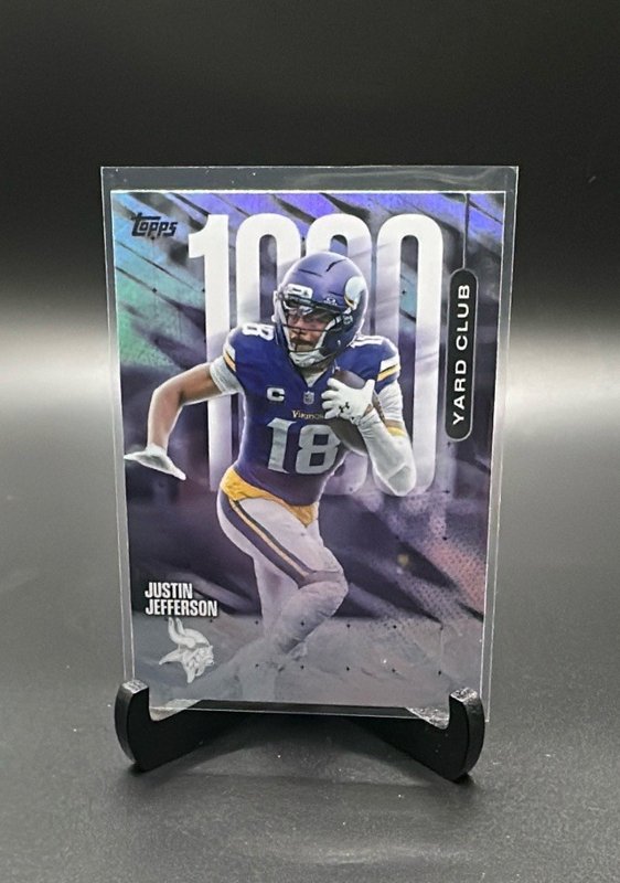 2026 Topps Flagship #1YC-29 Justin Jefferson 1000 Yard Club