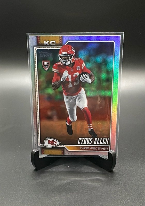 2026 Topps Flagship #382 Cyrus Allen Rainbow Foil