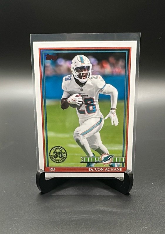 2026 Topps Flagship #91TF-35 De'Von Achane 1991 Topps Football