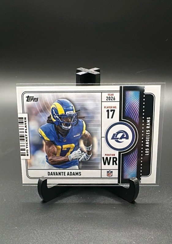 2026 Topps Flagship #BTP-18 Davante Adams Big Ticket Players