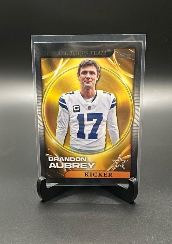 2026 Topps Flagship #25ATT-7 Brandon Aubrey 2025 All Topps Team