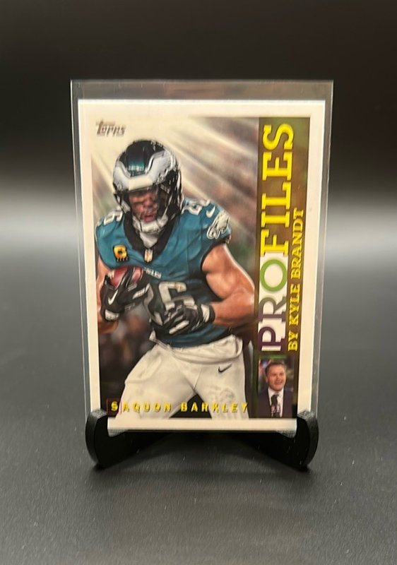 2026 Topps Flagship #TP-10 Saquon Barkley Topps Profiles