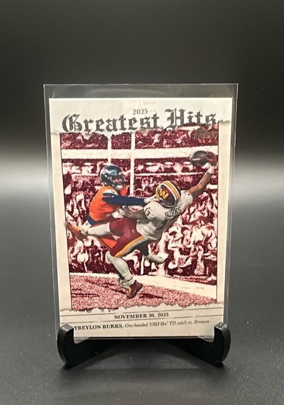 2026 Topps Flagship #25GH-TB Treylon Burks 2025 Greatest Hits