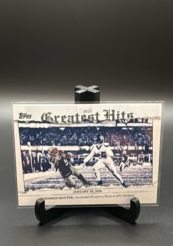 2026 Topps Flagship #25GH-KB Kayshon Boutte 2025 Greatest Hits