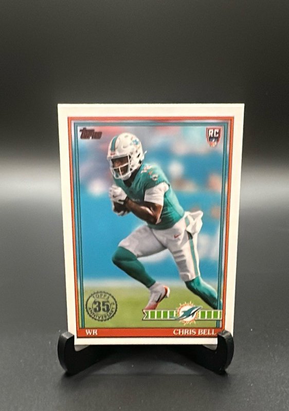 2026 Topps Flagship #91TR-24 Chris Bell 1991 Topps Football Rookies