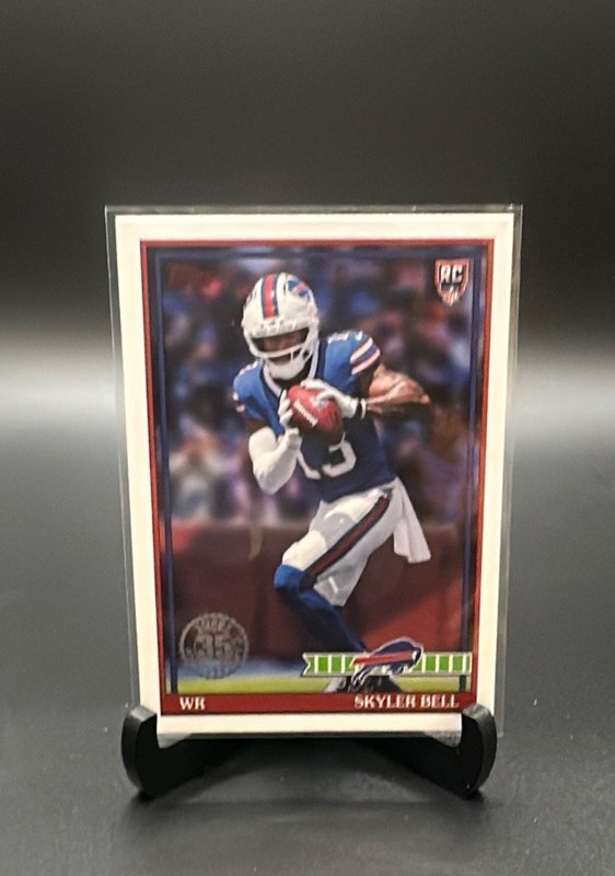 2026 Topps Flagship #91TR-27 Skyler Bell 1991 Topps Football Rookies