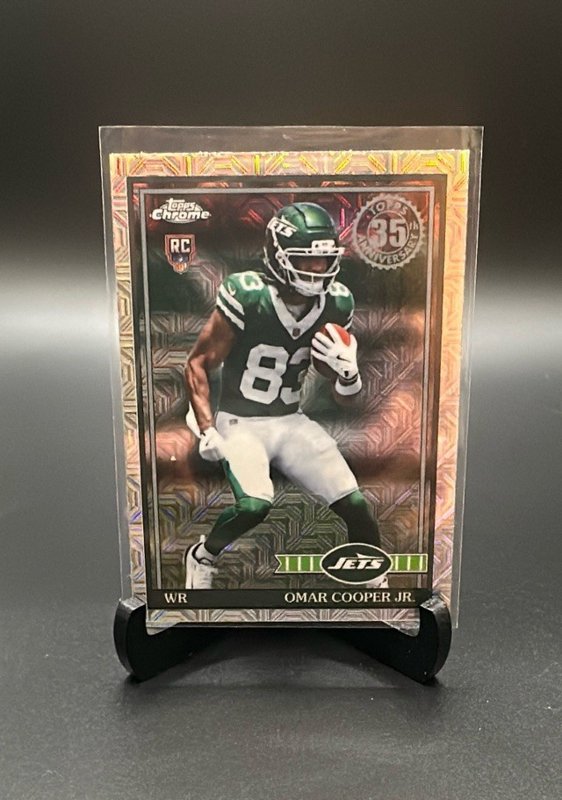 2026 Topps Flagship #91TRC-21 Omar Cooper Jr. 1991 Topps Football Rookies Chrome