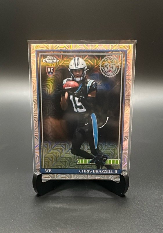 2026 Topps Flagship Chris Brazzell II 1991 Topps Football Rookies Chrome