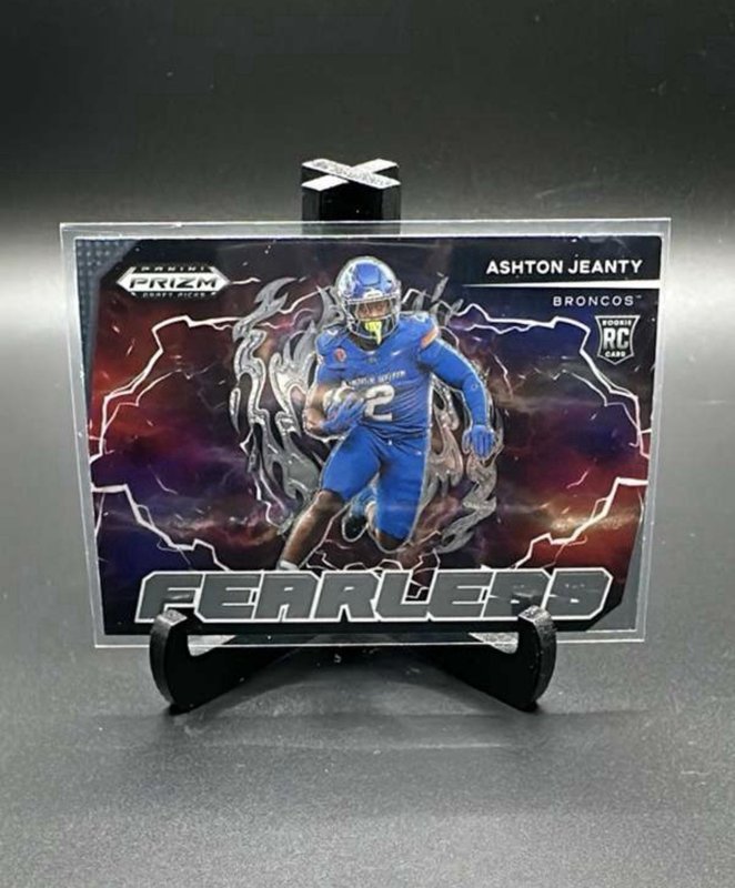 2025 Panini Prizm Draft Picks #F-AJY Ashton Jeanty Fearless