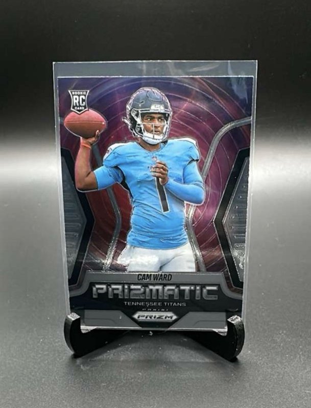 2025 Panini Prizm Cam Ward Prizmatic Rookie RC #4 Titans