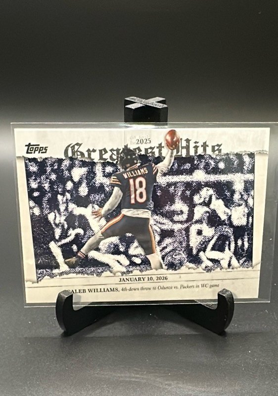 2026 Topps Flagship #25GH-CW Caleb Williams 2025 Greatest Hits
