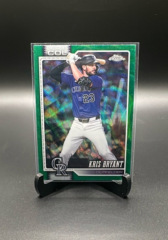 2026 Topps Chrome #288 Kris Bryant Green Wave Refractors #/99