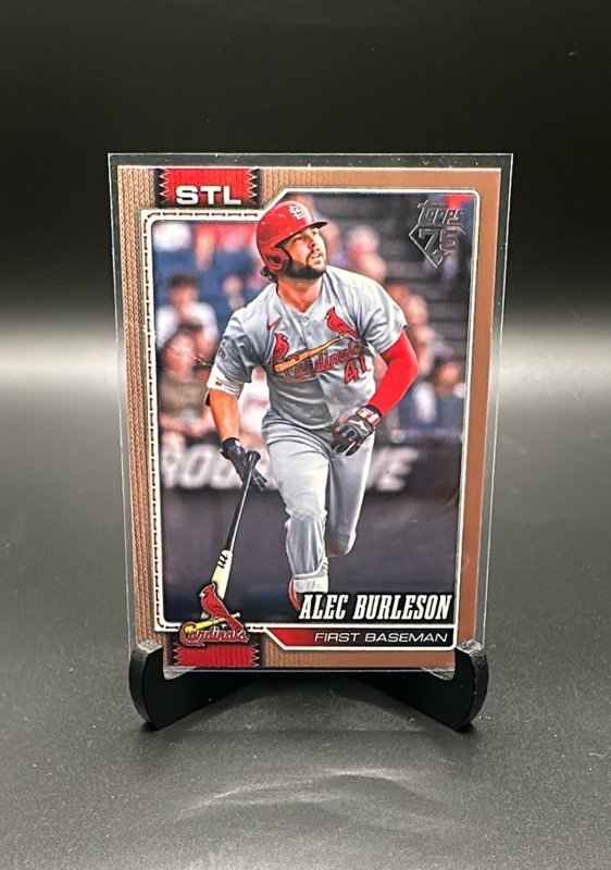 2026 Topps #573 Alec Burleson Gold #/2026
