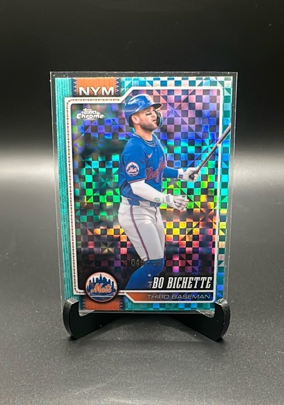 2026 Topps Chrome #109 Bo Bichette Aqua X-Fractors #/199