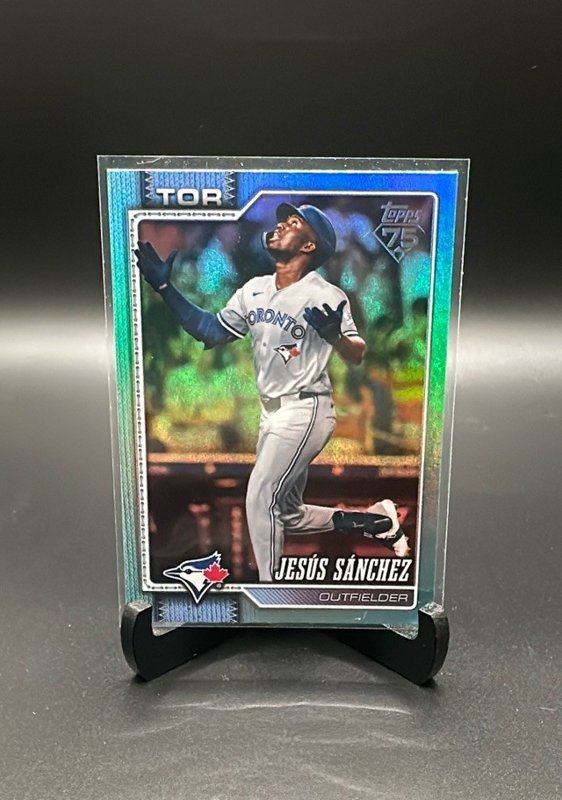 2026 Topps #477 Jesús Sánchez Rainbow Foil