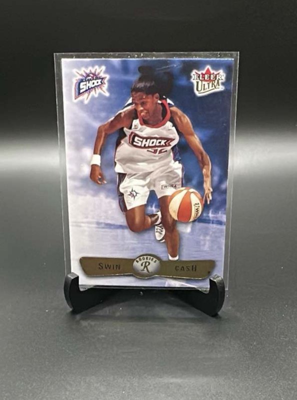 SWIN CASH 2002 FLEER ULTRA WNBA #102 ROOKIE RC