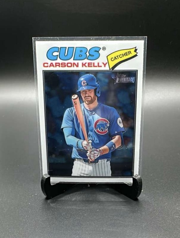 2026 Topps Heritage - Chrome - Carson Kelly #326 - Cubs (SP)