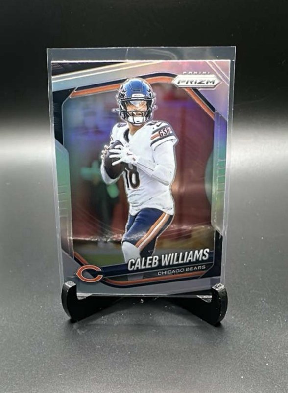 Panini 2025 Prizm Football Caleb Williams Chicago Bears #124 Refractor