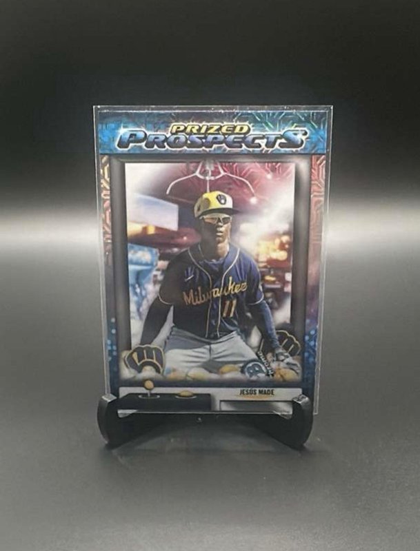2025 Bowman Draft - Prized Prospects Jesus Made #PP-16 (RC) Milwaukee Brewers