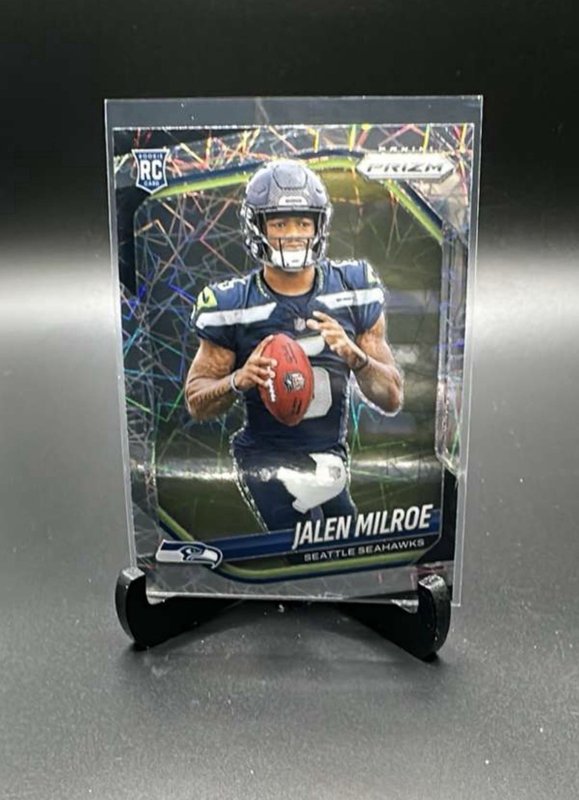 2025 Panini Prizm #317 Jalen Milroe Lazer