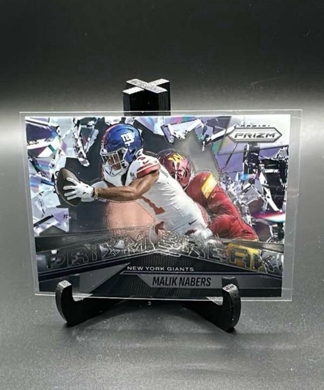 2025 Panini Prizm #5 Malik Nabers Prizm Break