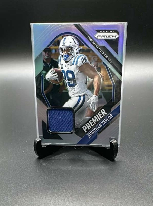 2025 Panini Prizm - Premier Jerseys Jonathan Taylor #PJY-JTR (MEM) Colts