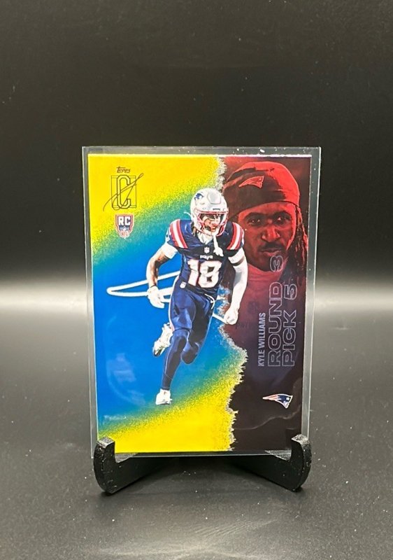 Kyle Williams 2025 Topps Signature Class Blue & Yellow #147 RC